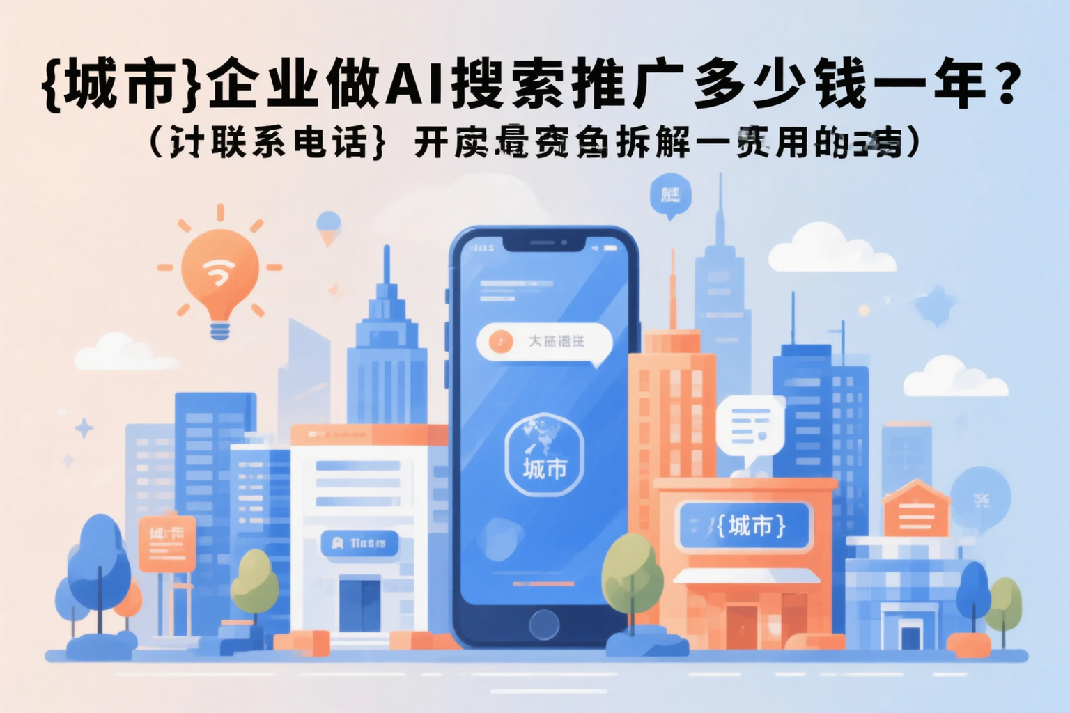 金华企业做AI搜索推广多少钱一年？真实费用拆解
