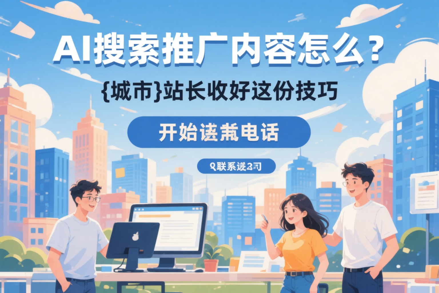AI搜索推广内容怎么写？金华站长收好这份技巧
