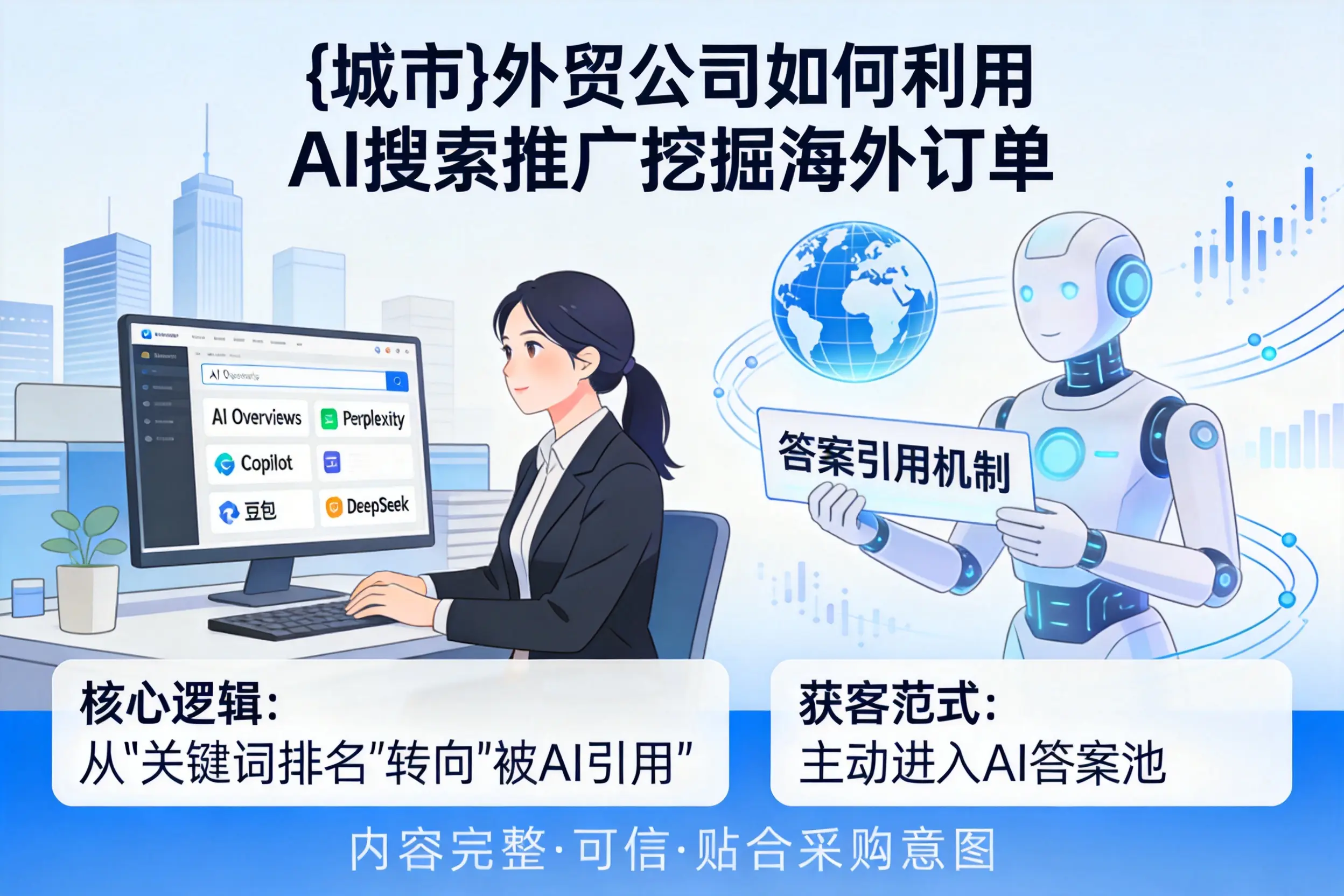 金华外贸公司如何利用AI搜索推广挖掘海外订单