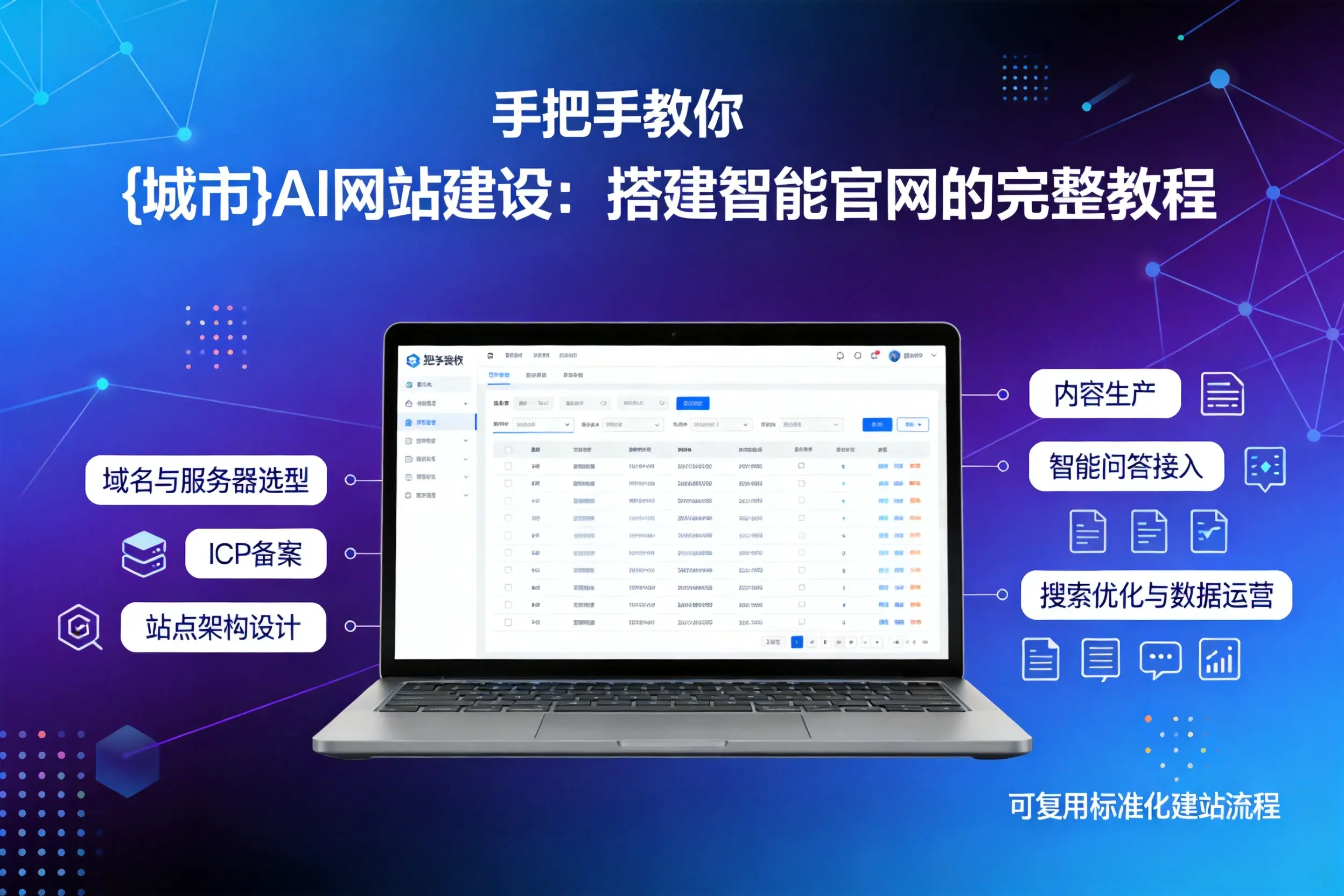 手把手教你金华AI网站建设：搭建智能官网的完整教程